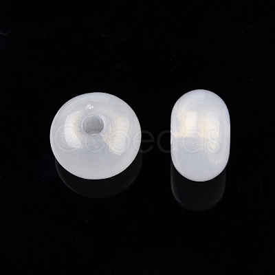 Opaque Acrylic with Glitter Powder Beads SACR-G024-08-1