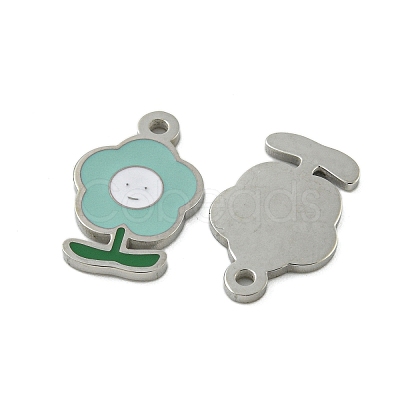 304 Stainless Steel Charms STAS-L022-435P-04-1