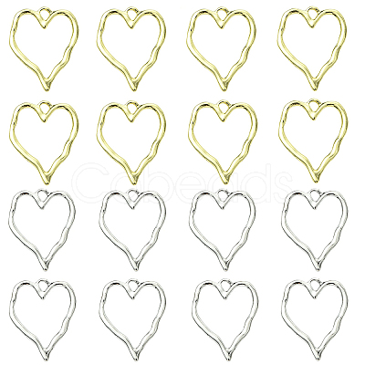 5Pcs Zinc Alloy Pendants FIND-YW0010-03G-1