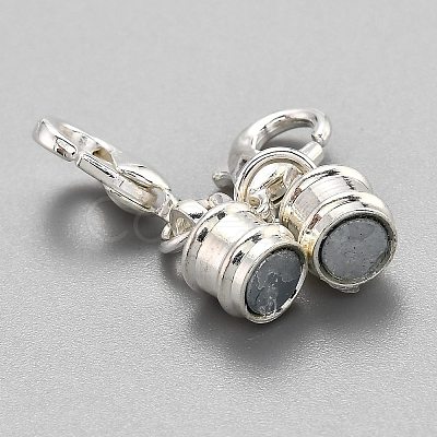 Brass Magnetic Clasps Converter LS-KK-O134-04S-1
