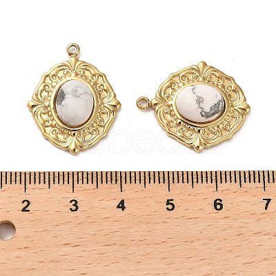 304 Stainless Steel Pendants STAS-L022-068G-1