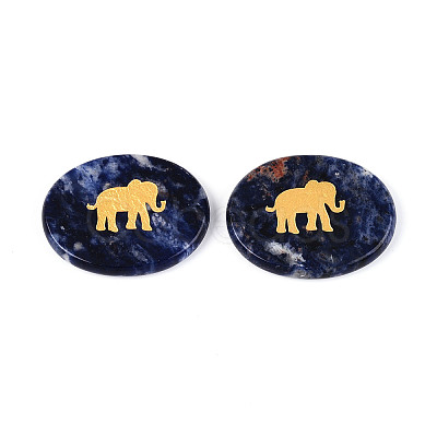 Natural Sodalite Cabochons G-T143-28D-1