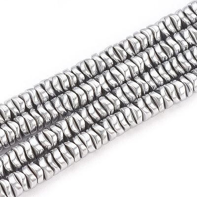 Electroplate Non-magnetic Synthetic Hematite Beads Strands X-G-T061-179K-1