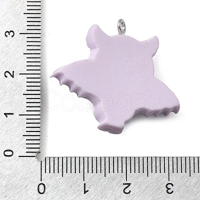 Halloween Opaque Resin Pendants CRES-D318-02A-P-1