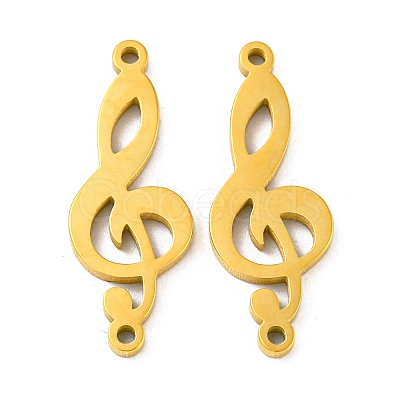 304 Stainless Steel Connector Charms STAS-L022-229G-1