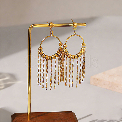 304 Stainless Steel Stud Earrings WG624B0-04-1