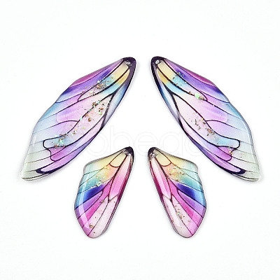 Epoxy Resin Pendants RESI-T057-27A-1