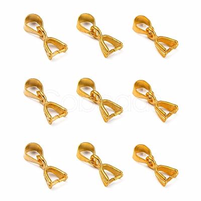 Brass Ice Pick Pinch Bails X-KK-KK06-G-1