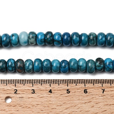 Natural Map Stone/Picasso Stone/Picasso Jasper Beads Strands G-A280-A13-02-1