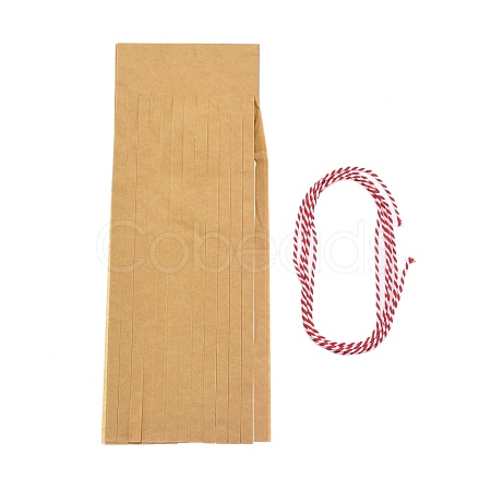 Paper Tassel Banner AJEW-WH0007-01P-1