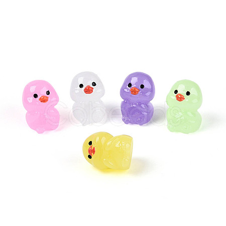 Luminous Resin Chick Display Decorations RESI-T026-06M-1