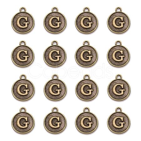 Alloy Pendant Cabochon Settings PALLOY-N156-01G-AB-1