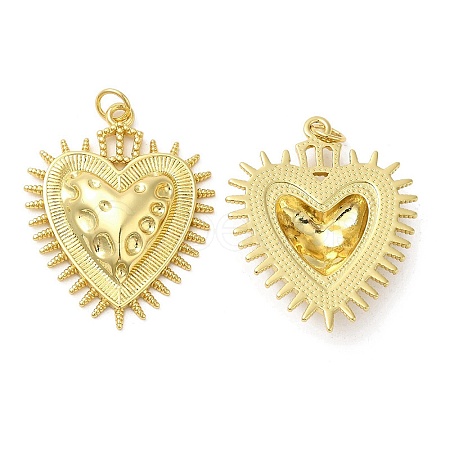 Rack Plating Brass Pendants KK-C030-23G-1