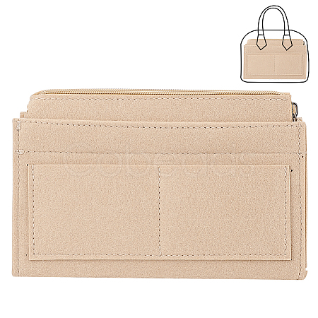 Wool Felt Purse Organizer Insert FIND-WH0126-38A-1