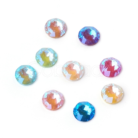 Glass Rhinestone Cabochons RGLA-L024-J07-MI-1