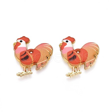 Printed Alloy Pendants ENAM-CJC0020-47D-1