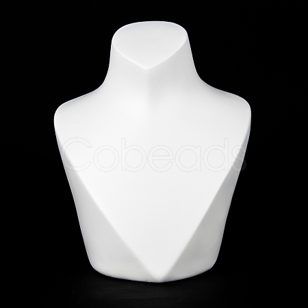 Resin V Type Neck Model Display Stand NDIS-D001-01B-1