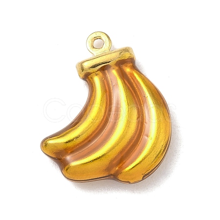 304 Stainless Steel Fruit Enamel Pendants LS-STAS-G362-04G-10-1