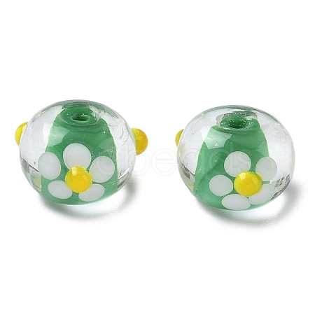 Handmade Lampwork Enamel Beads LAMP-Z020-04A-1