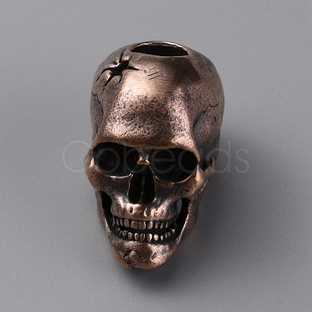 Brass European Beads LS-FIND-WH0152-46R-1