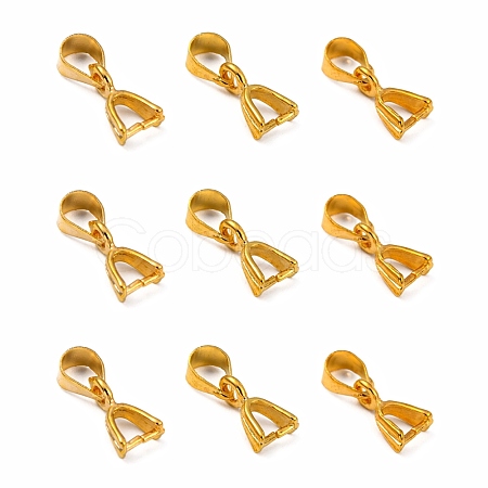 Brass Ice Pick Pinch Bails X-KK-KK06-G-1