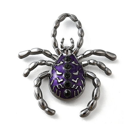 Alloy Enamel Gothic Style Pendants PALLOY-R157-06B-01C-1