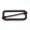 Iron Buckles, Rectangle, Gunmetal, 29x60x5mm