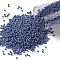 TOHO Round Seed Beads, Japanese Seed Beads, (2636F) Semi Glazed Rainbow Soft Blue, 15/0, 1.5mm, Hole: 0.7mm, about 3000pcs/bottle, 10g/bottle