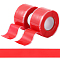 Gorgecraft 2 Rolls Waterproof Silicone Adhesive Tape, Multi-Purpose Repair Tape, Red, 2.5x0.05cm, 3m/roll