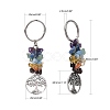 Natural Gemstone Keychain X-KEYC-JKC00163-02-3