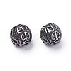 304 Stainless Steel Beads STAS-G220-03AS-2