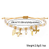 304 Stainless Steel Charm Bracelets BA2405-2-2