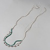 Plastic Beads Western Cowboy Hat Bands DIY-WH0888-210-1