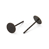 Stud Earring Settings KK-C2899-NFAB-01-2