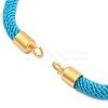 Nylon Cords Bracelet Makings Fit for Connector Charms AJEW-P116-02G-38-2