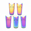 Ion Plating(IP) 201 Stainless Steel Pendants STAS-R114-020-1