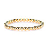 Synthetic Non-magnetic Hematite Beaded Stretch Bracelets for Men Women LS-YP2747-5-1