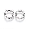 Tarnish Resistant 304 Stainless Steel Open Jump Rings STAS-E113-11P-2