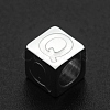 Non-Tarnish 201 Stainless Steel European Beads STAS-N090-LA062-Q-1