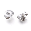 Non-Tarnish 304 Stainless Steel Ear Nuts X-STAS-E019-2B-2