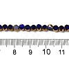 Electroplate Glass Beads Strands EGLA-P061-01B-01-4