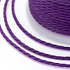Round Waxed Polyester Cord YC-G006-01-1.0mm-13-2
