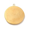 Ion Plating(IP) 304 Stainless Steel Pendants STAS-A066-02G-3