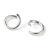 Tarnish Resistant 304 Stainless Steel Open Jump Rings X-STAS-E011-6x0.8mm-3