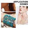 80Pcs 10 Styles DIY Starfish Tibetan Style Alloy Pendants & Links Connector Charms Findings Kits FIND-HY0004-63-5