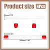 Transparent PVC Plastic Beads Containers AJEW-WH0460-071B-2