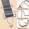 6Bags Adjustable Alloy Buckle FIND-CP0003-92A-6