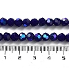 Opaque Glass Beads Strands EGLA-A035-P6mm-L09-4