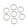 304 Stainless Steel Closed Jump Rings STAS-G393-06P-12-1