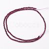 Natural Garnet Bead Strands G-P213-37-2mm-2